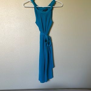 Emerald green summer dress